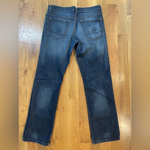Urban Pipeline Dark Wash Slim Straight Leg Men’s Classic Blue Jeans 34x34 - Picture 5 of 7